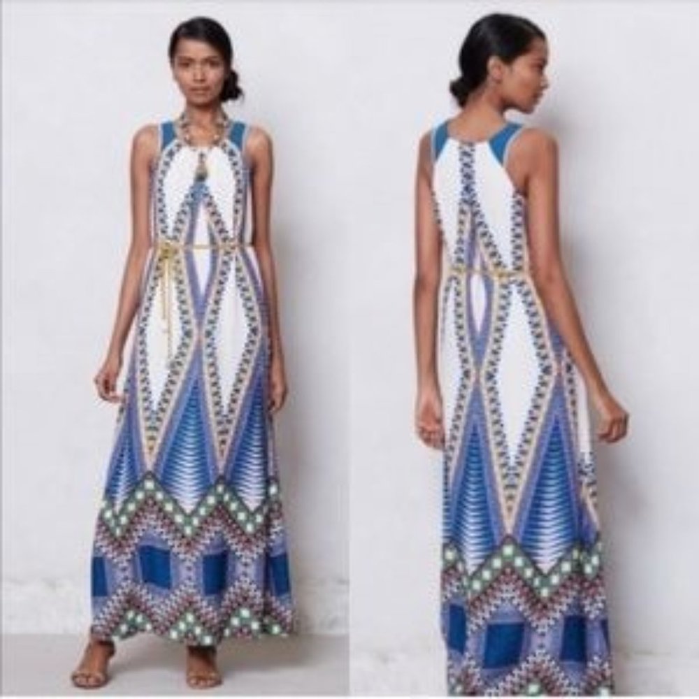 Maeve Pakpao Geometric Maxi Dress 4